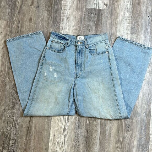 BDG Reworked Baggy Jeans | Grunge Patchwork Denim | Size 28 | 1527-1690 - Picture 3 of 15